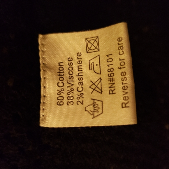 Belldini Black Asymmetric Sweater - Picture 4 of 5